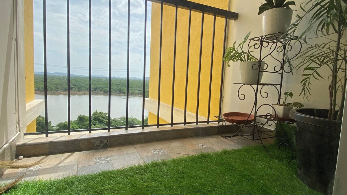 Kelambakkam Apartment | 2BHK Lake View Barcelona Theme Apartment - Chennai