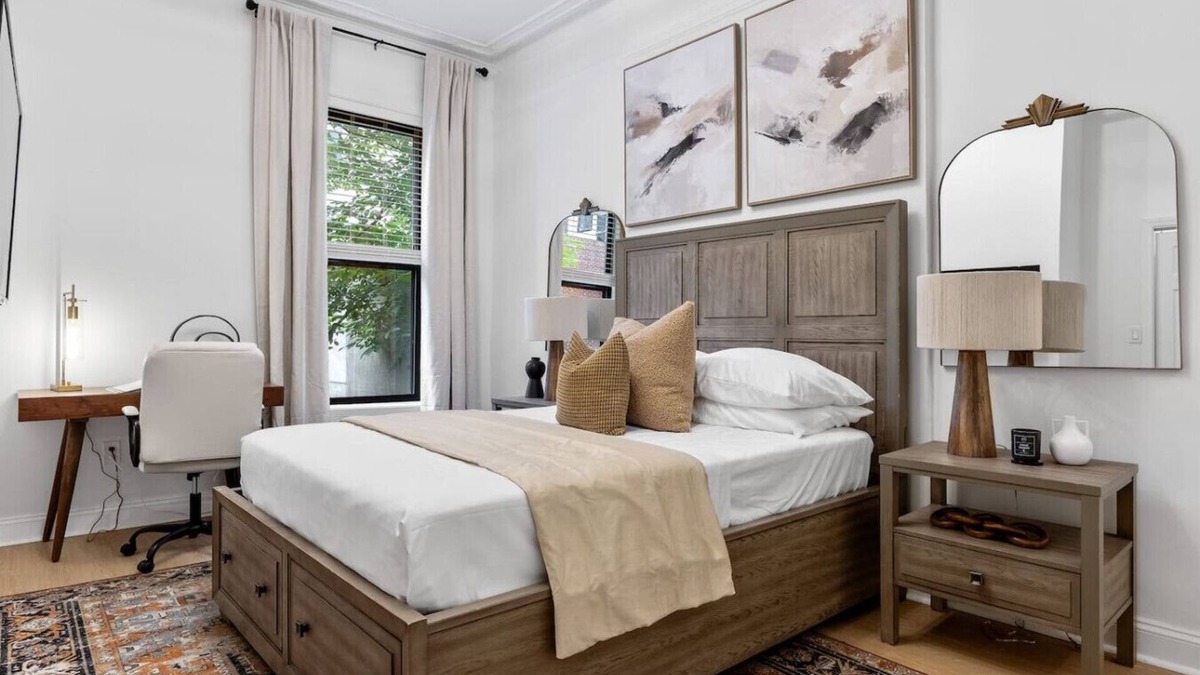 Harlem Apartment | 2BR/2BA in Historic Brownstone near Subway