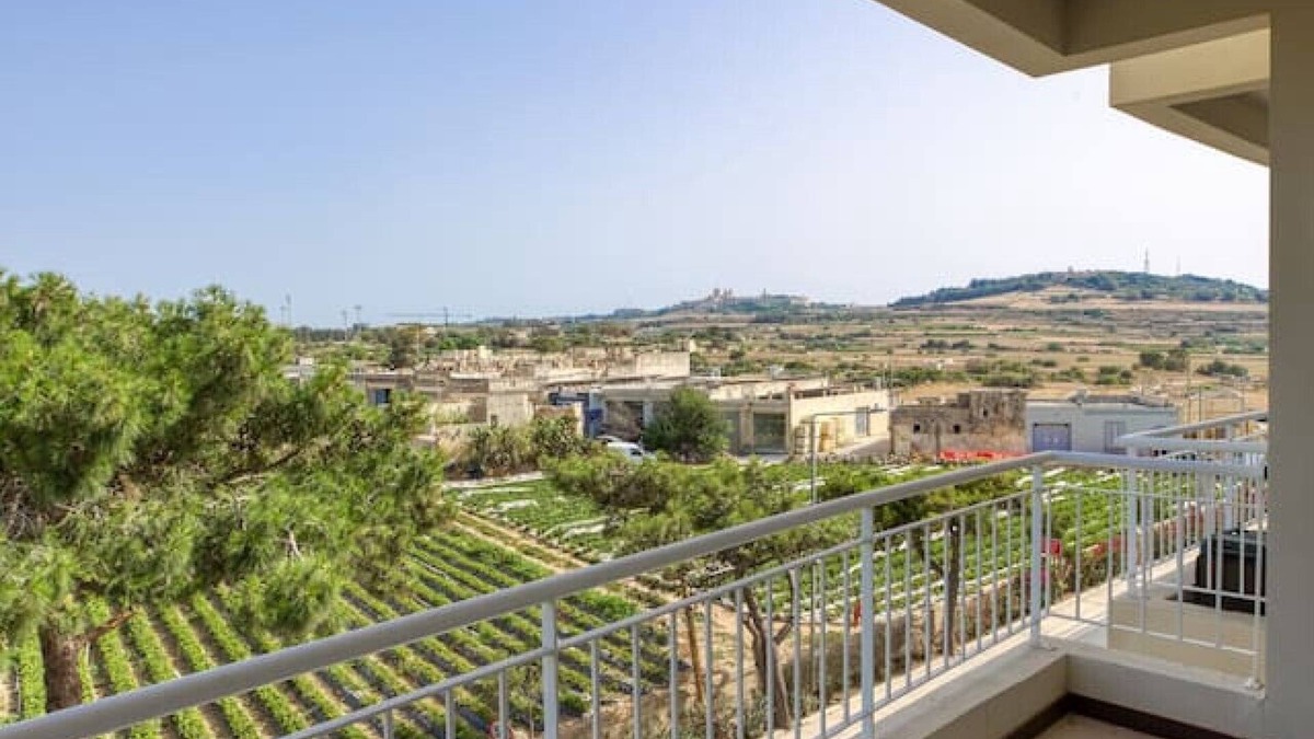 Mosta Apartment | 2BR Home in Mosta with Terrace & Vineyards View!