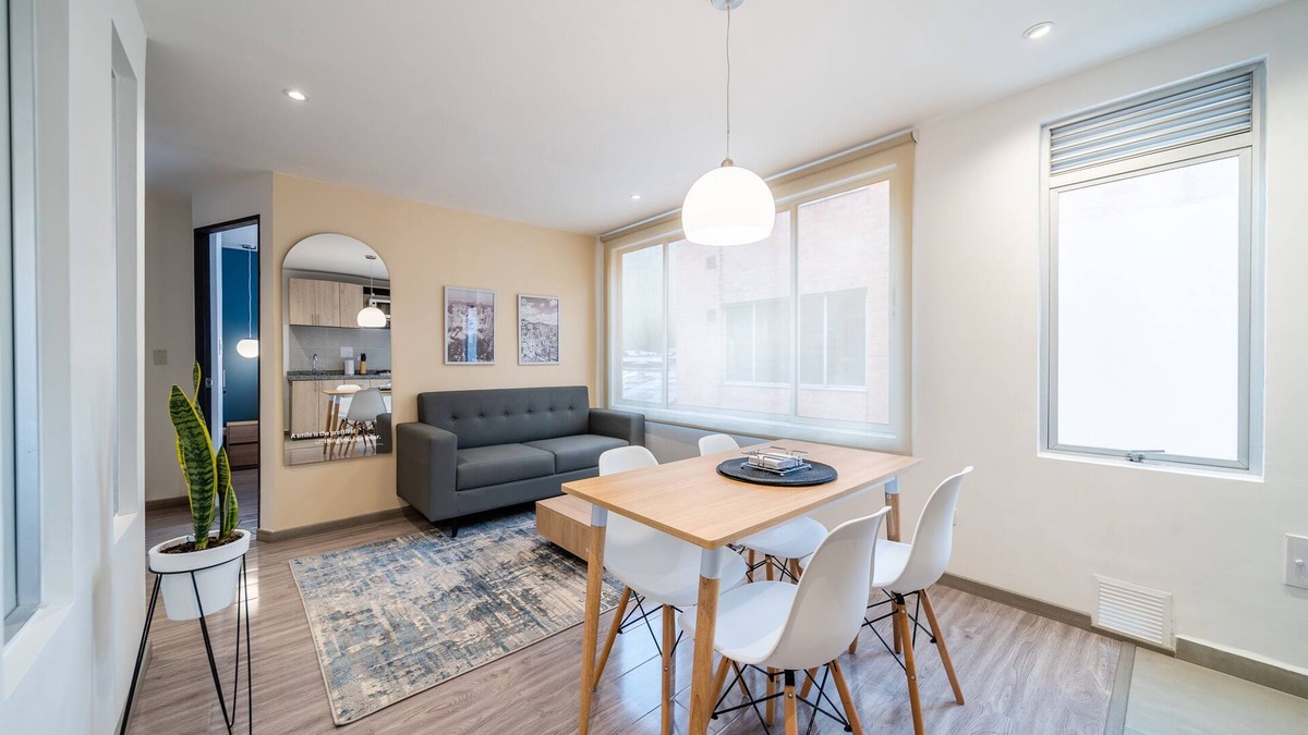 Financial District Apartment | 2BR Magnificent Apartment in Chapinero Alto + WIFI