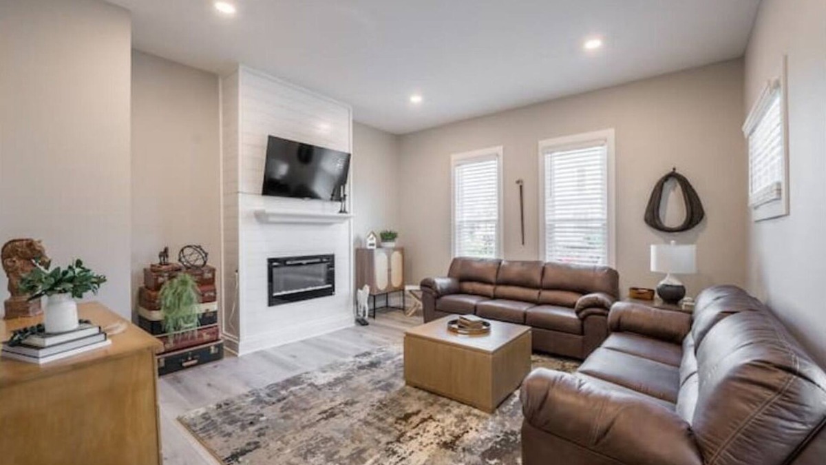 Troy Apartment | 2BR Urban Oasis: Downtown Bliss