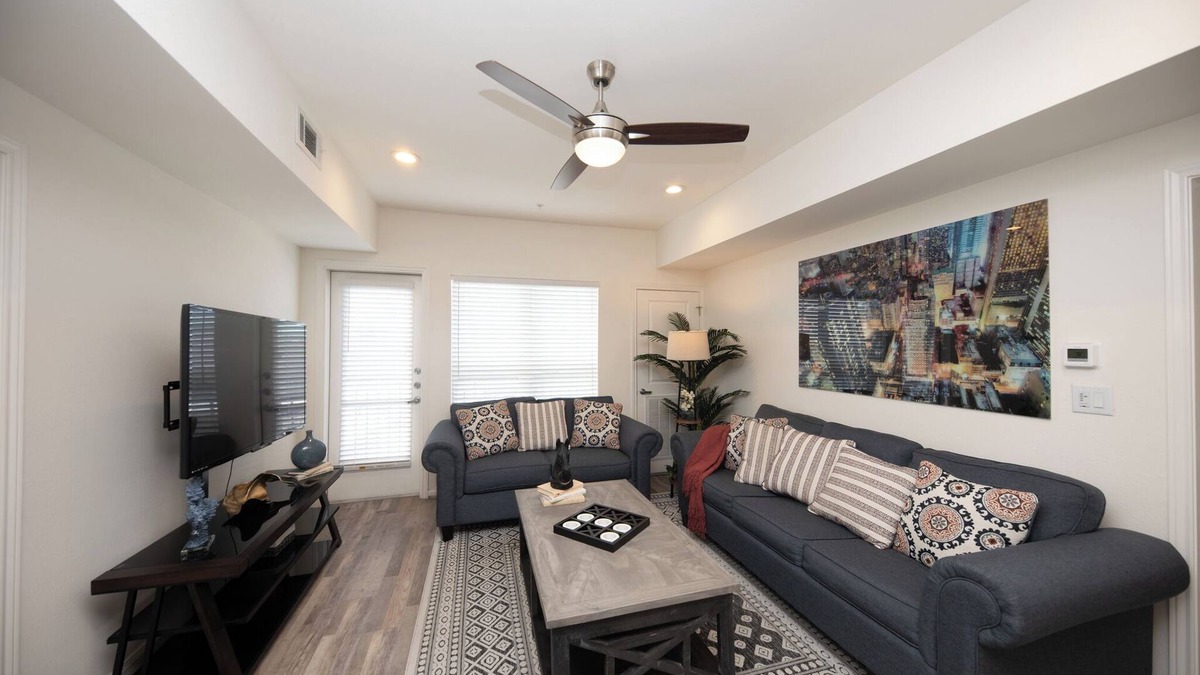Katy Condo | 2J ~Charming Private Condo Unit in a unique Gated Complex