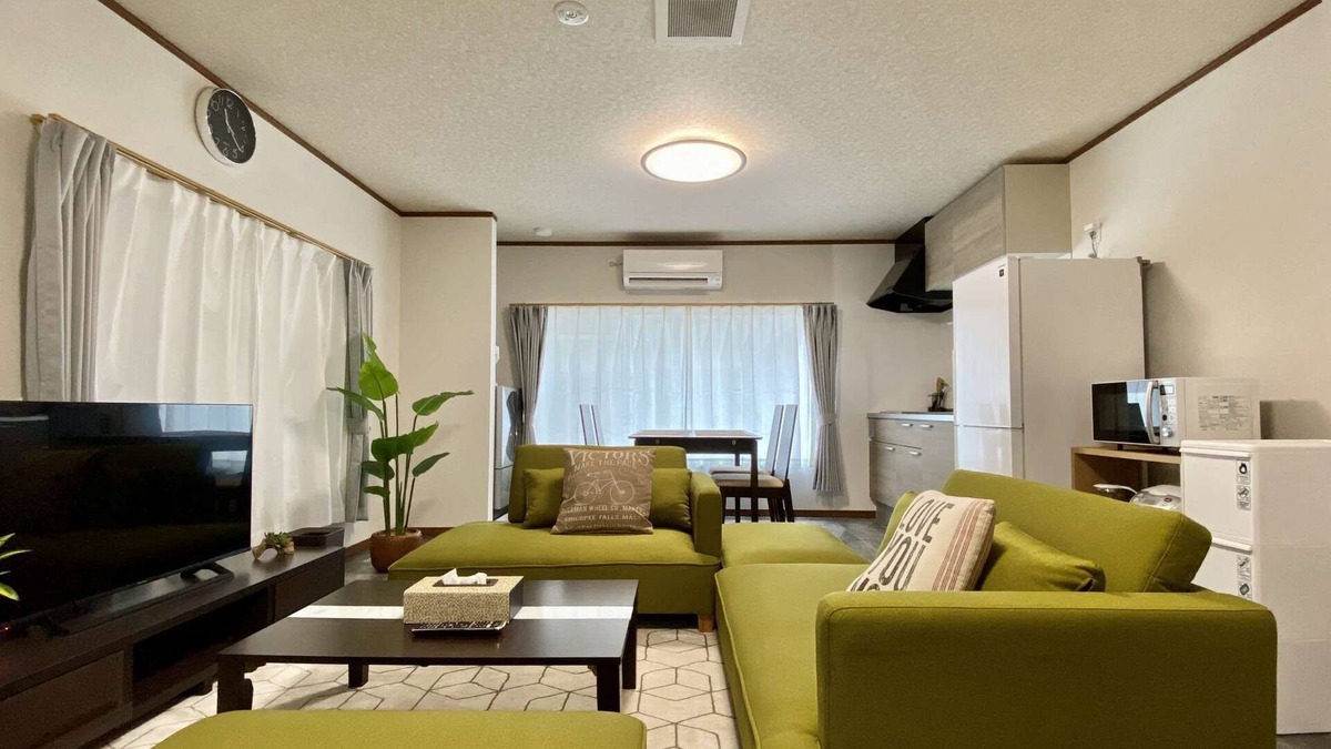 Shinkoiwa Apartment | 2min JR on foot/17Pax/3BR/Spacious living room