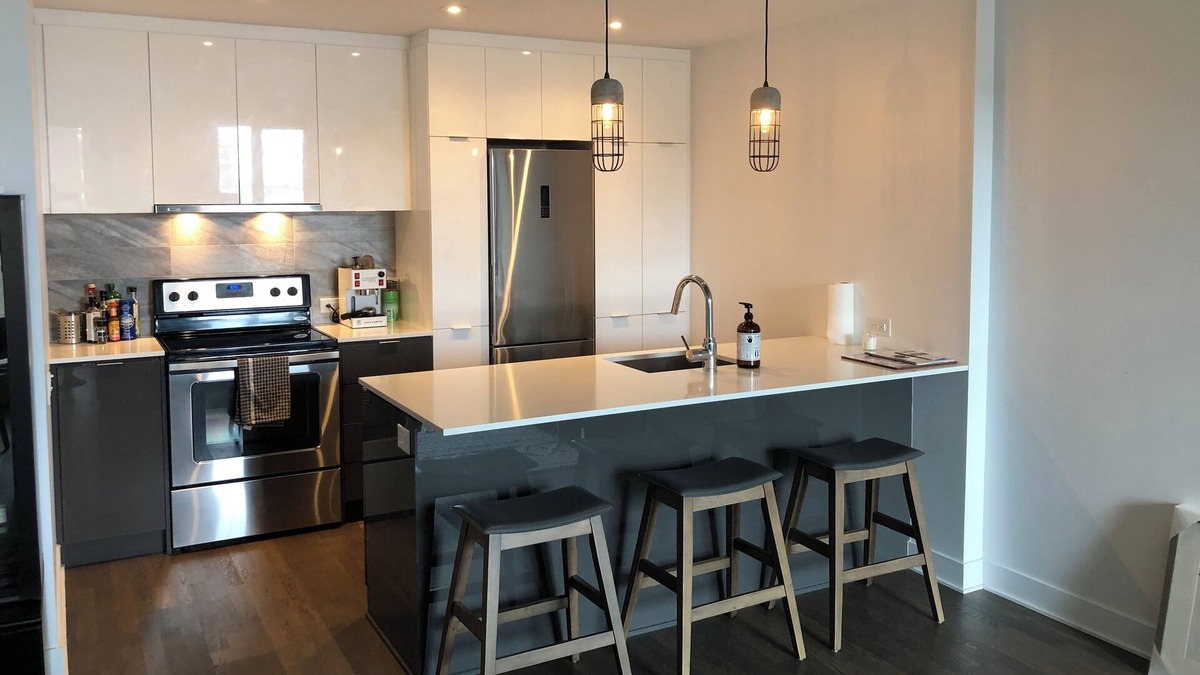 Rosemont-La Petite-Patrie Condo | 3 1/2 Rosemont neighborhood Angus, Montreal