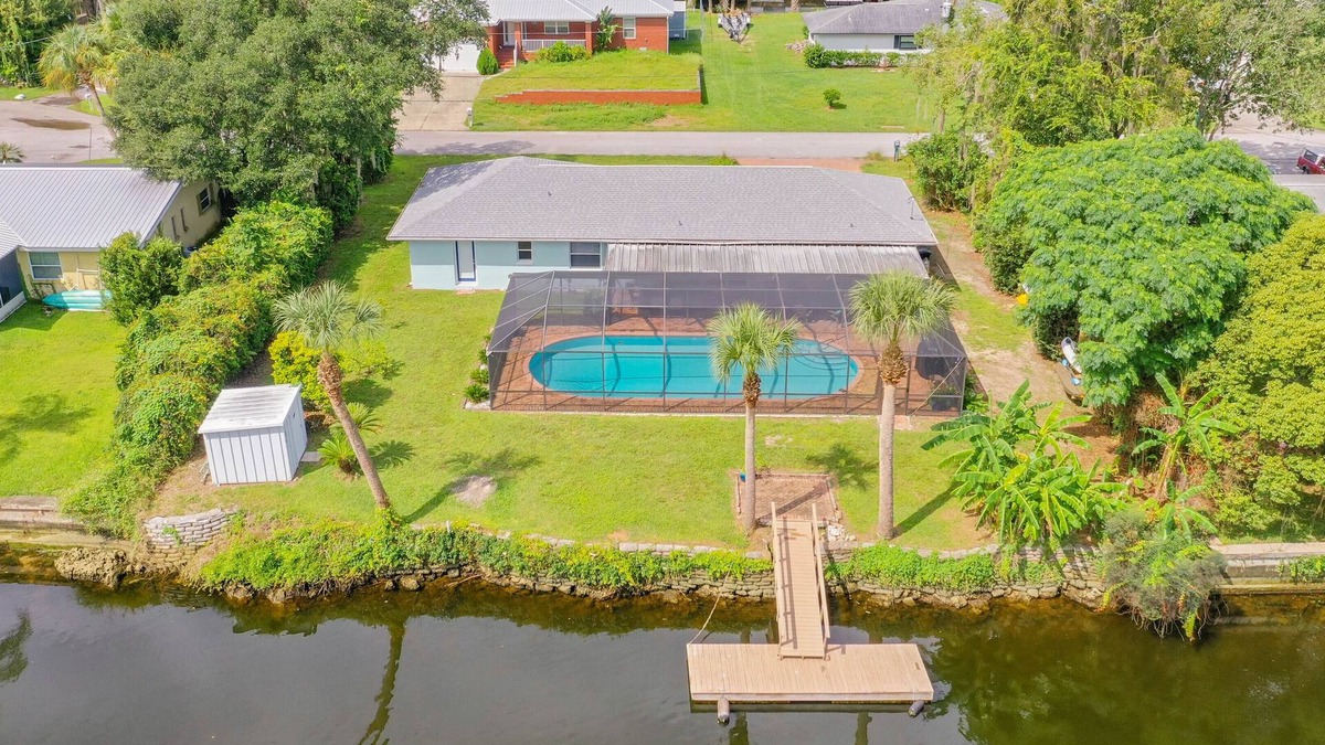 Indian Waters House | 3/2 HEATED POOL HOME ON DEEP WATER CANAL