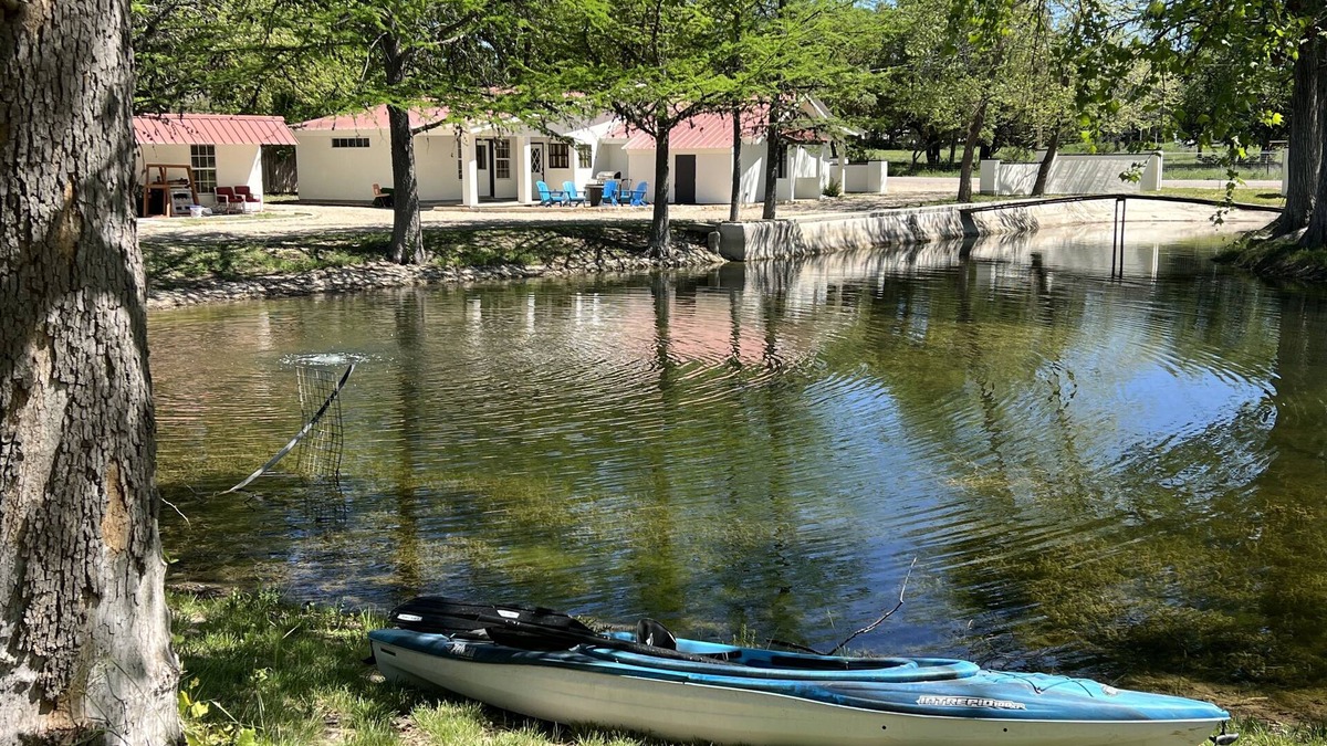 Center Point House | 3/2 home on 3 acres w/Private Guadalupe River frontage in CenterPoint Tx