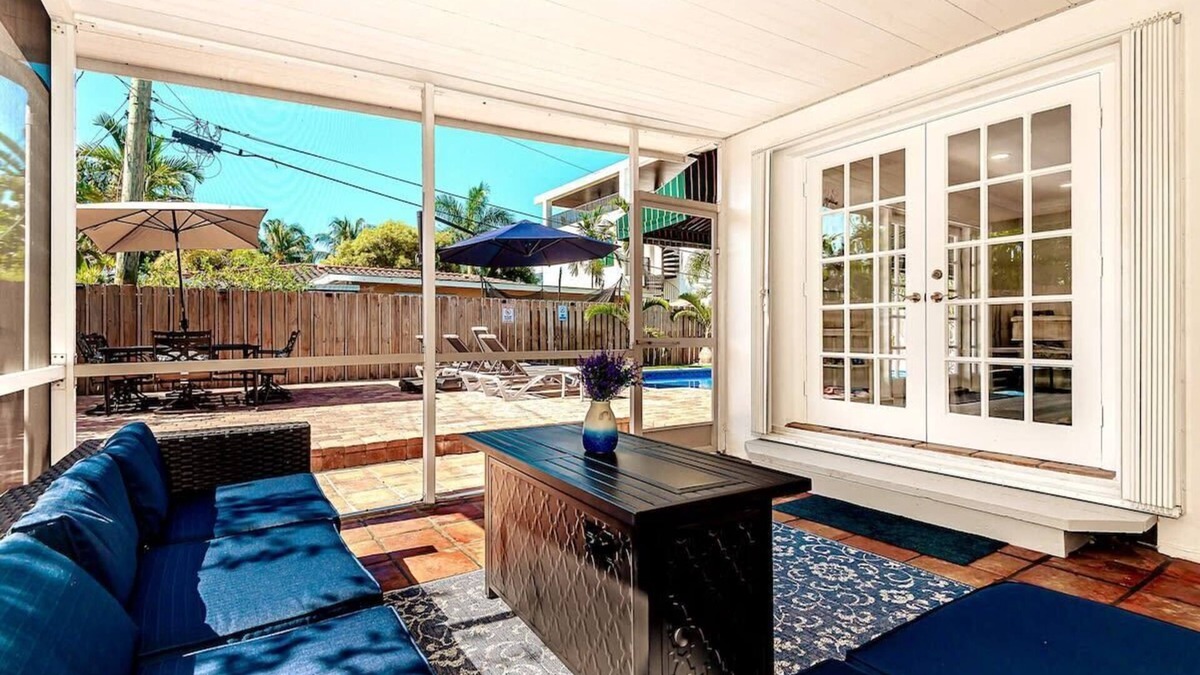 Cypress Point House | 3/2 house+1mi Beach+ heated Pool+ Pool table+Golf