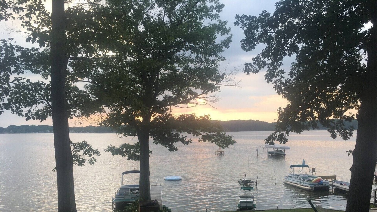 Pierson House | 3 bdrm12 month home on gorgeous big whitefish lake 20 miles n of Grand Rapids