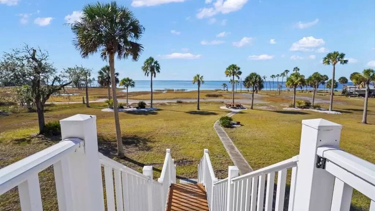 Port St. Joe House | 3 Bed/3.5 Bath Bay Front Townhome! Just Across the Bay from Cape San Blas