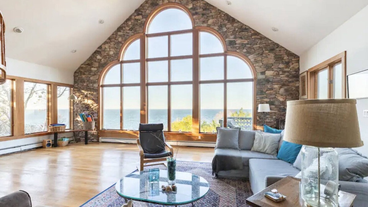 Rocky Point Ski Chalet | 3 bed, 3 full bath, beachfront, AMAZING views, fireplace