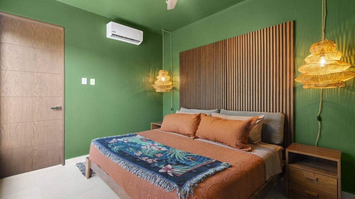 Tulum House | 3 bed penthouse w/yard/pools, rooftop, a/c, 10 minute drive to the beach