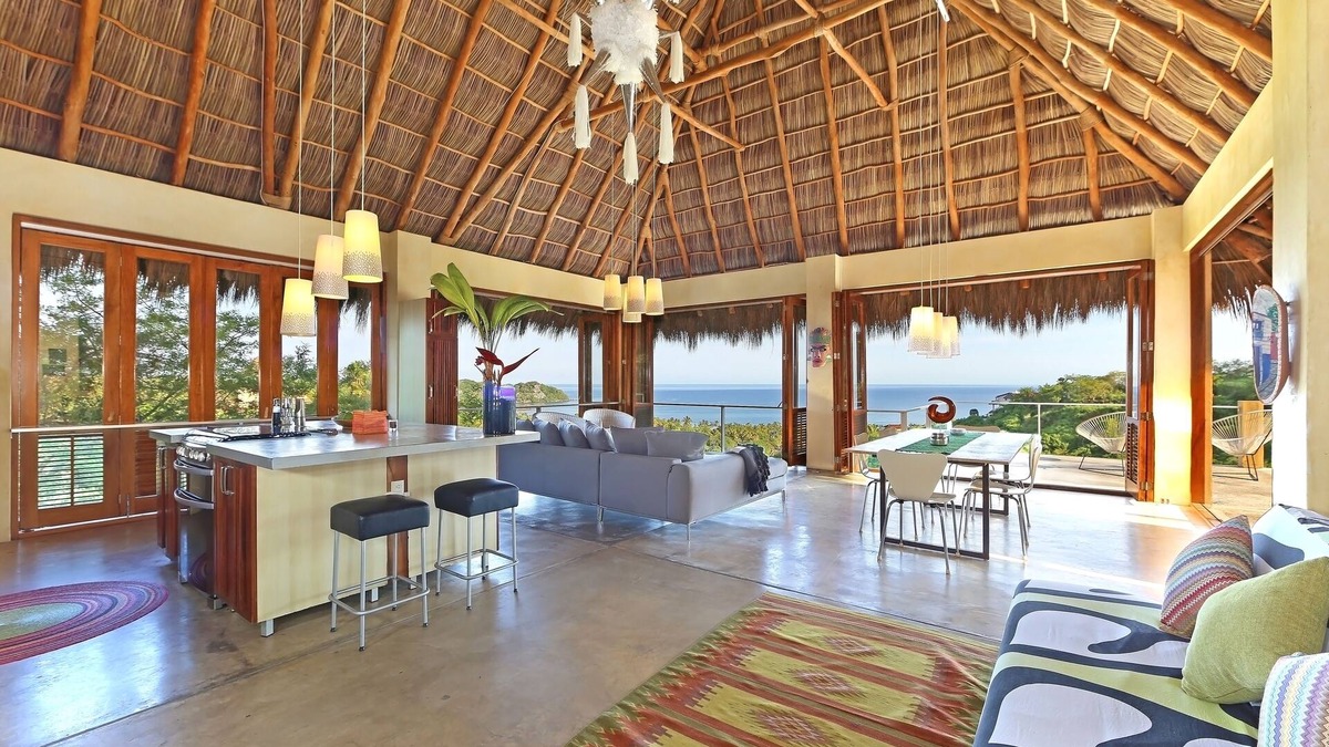 North End House | 3 Bedroom, 4 Bath, 30 ft. Soaring Palapa, Spectacular Ocean Views, 40 foot pool