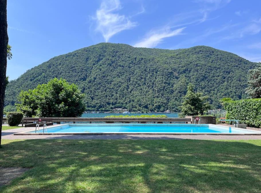 Maroggia Apartment | 3-bedroom condo with pool on the Lugano lake