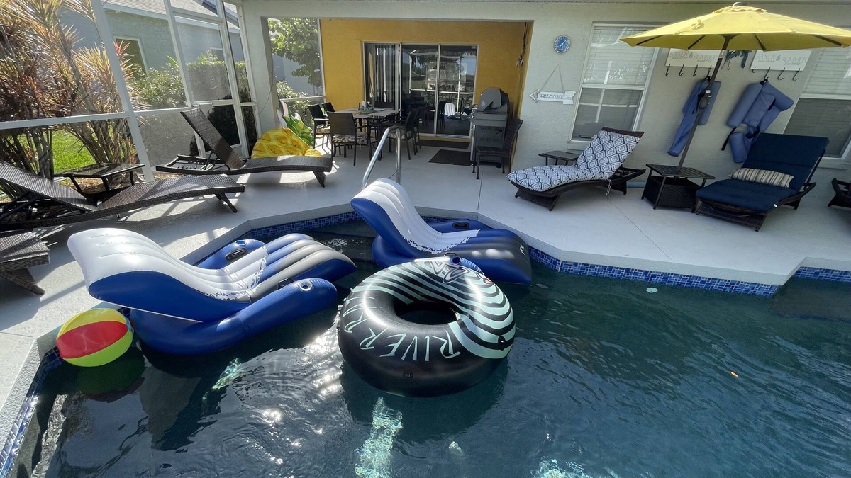 Imperial Lakewood's House | 3 Bedroom Home HEATED Pool WEBER Grill Located Right on the 7th Golf Hole