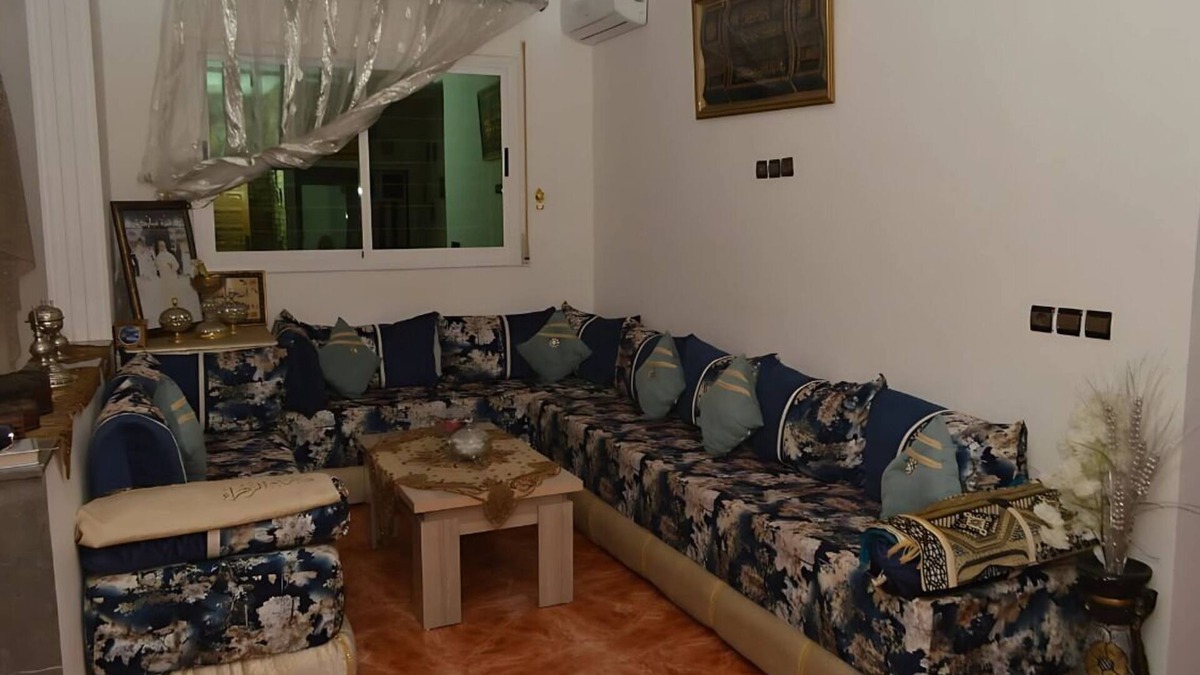 Ouled Tayeb Apartment | 3 bedroom house 3 minutes from the airport with a distinctive Moroccan character