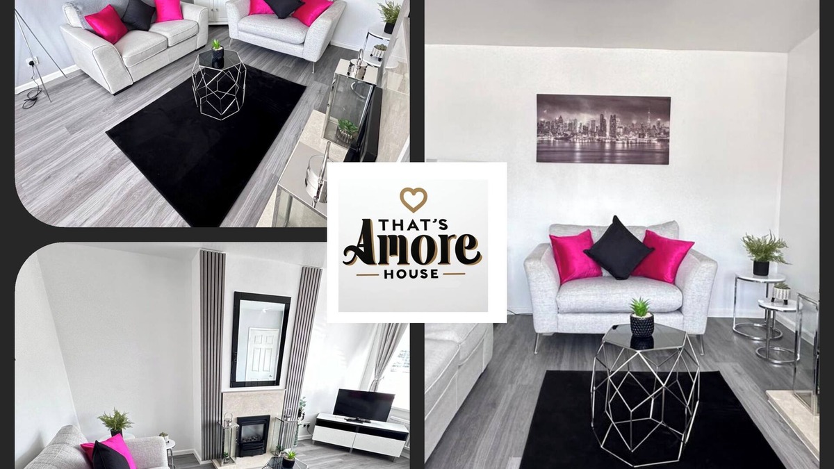 Sandbach House | 3 Bedroom House in Sandbach n10 mins walk from town centrenThat's Amore House