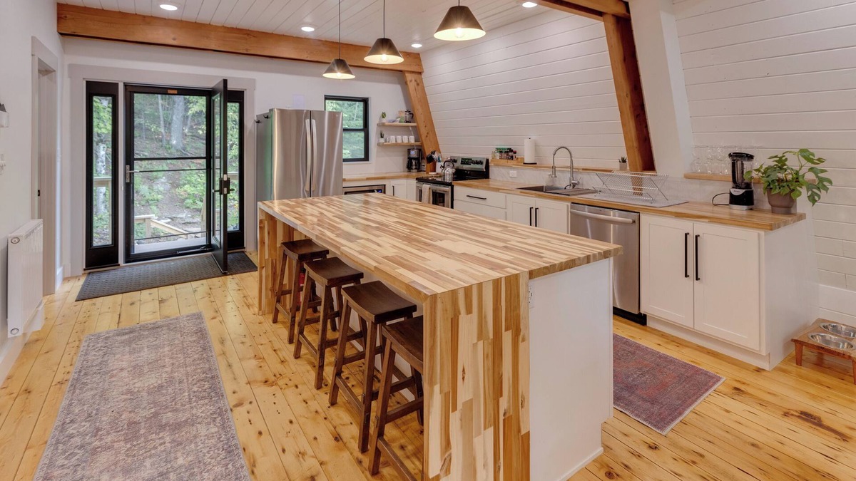 Lisbon House | 3-Bedroom Modern A-Frame with hiking, lake access, EV charger, and fire pit