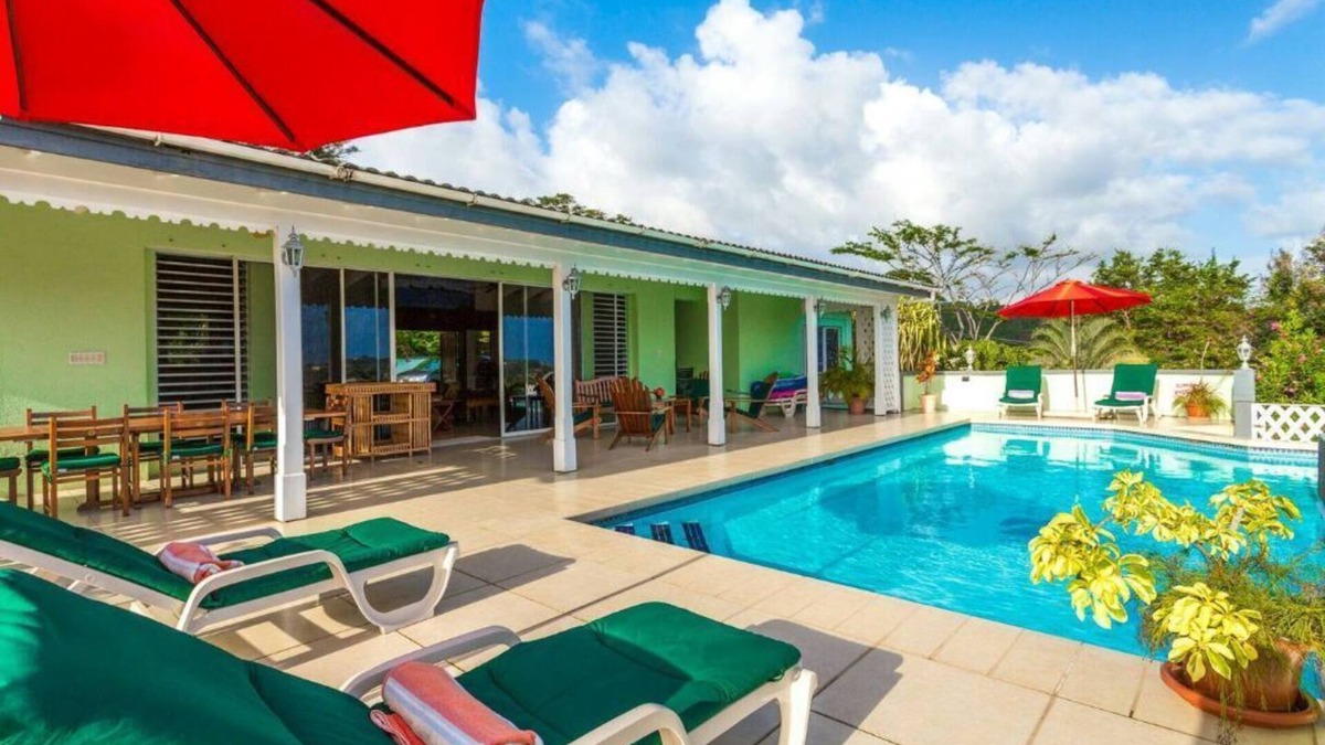 St. David Villa | 3 bedroom Villa with pool -Calivigny Gardens Westerhall Grenada