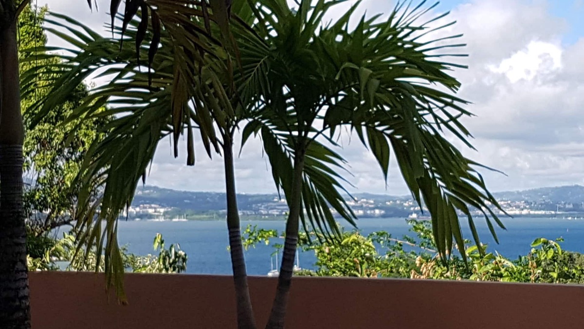 Trois-Ilets Apartment | 3 bedrooms apartment residence with wooden deck pool and sea view