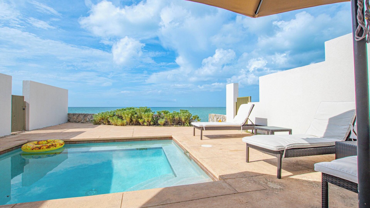 Nassau Villa | 3 BR Oceanfront Beach House with Private Pool Gated Community Staircase to Ocean