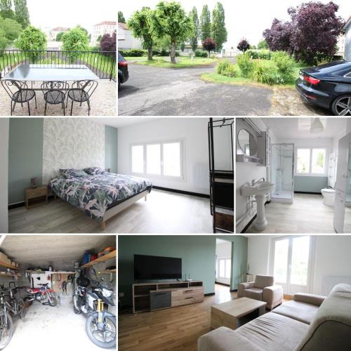 Thierville-sur-Meuse Apartment | 3 chambres - Très grand jardin privée - Terrasse Privée - Garage vélo et moto - Parking voiture privée dans la propriété - Géré par Presta-Zen'Services