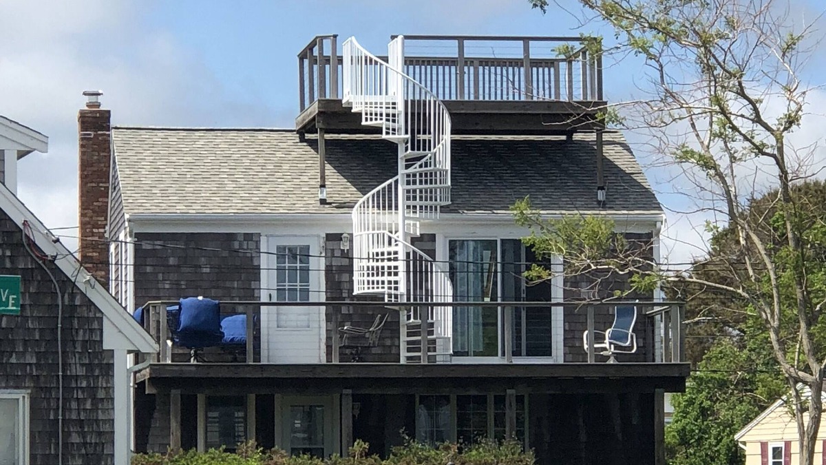 Sandwich House | 3 Feake Ave- Cape home near marina, .2 mi to beach, rooftop deck w/ocean view