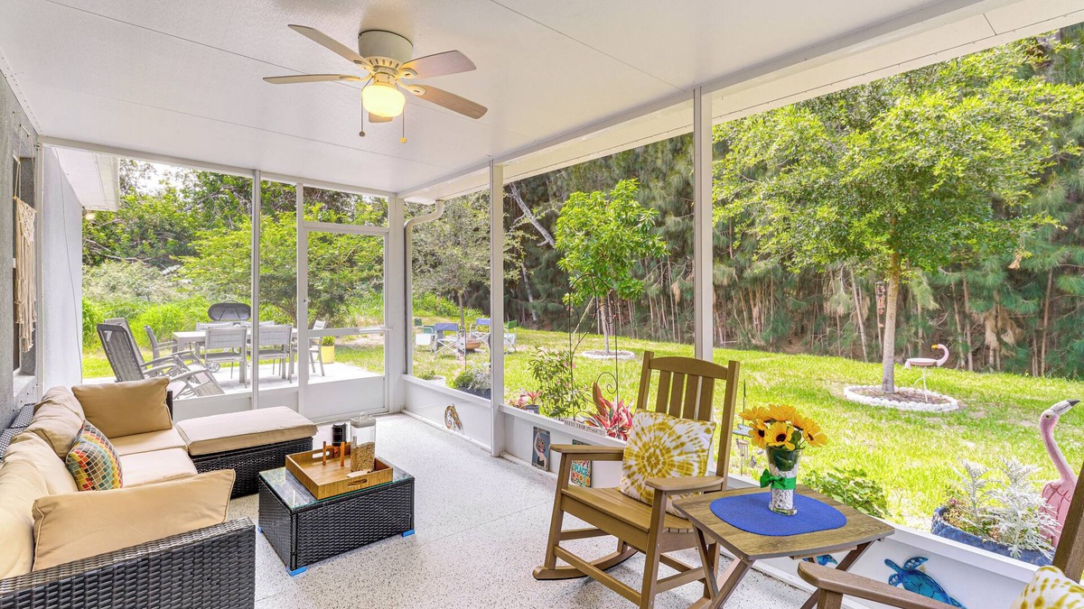 Sebastian Highlands House | 3 Mi to Dtwn Sebastian: Home w/Furnished Patio!