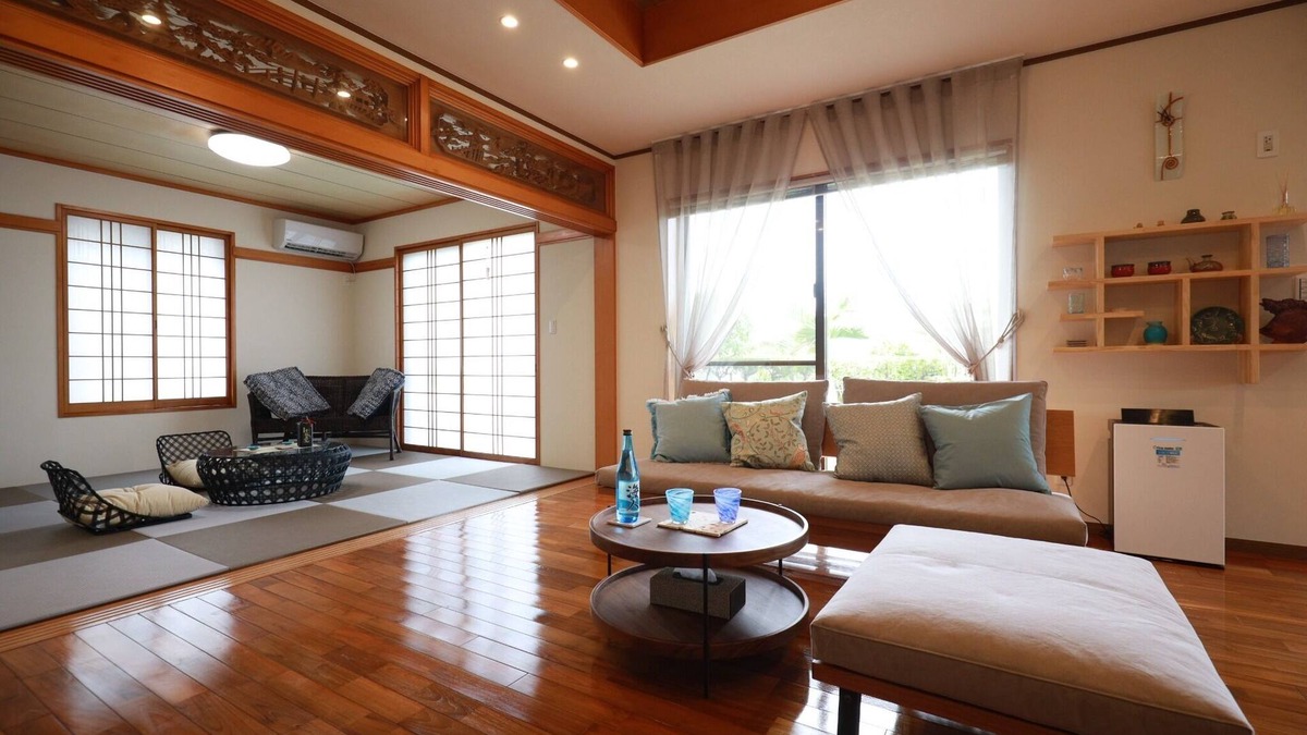 Itoman House | 3 minutes by car to the astronomical observation s - turns blue /Itoman Okinawa