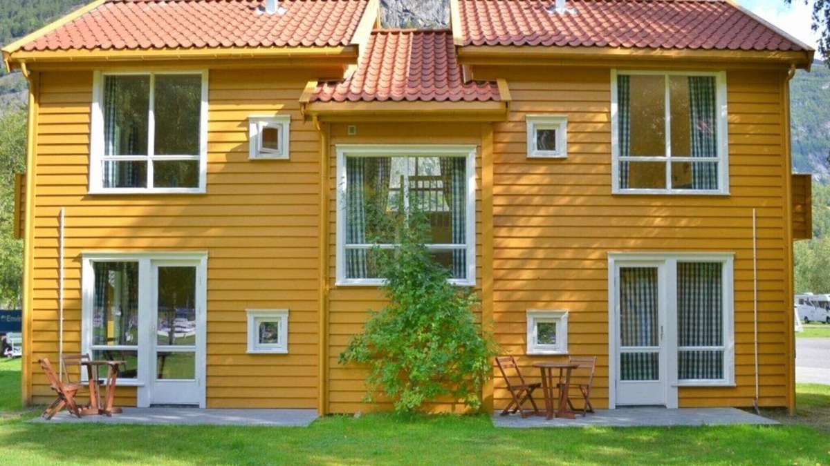 Laerdal House | 3 person holiday park home, Lærdal