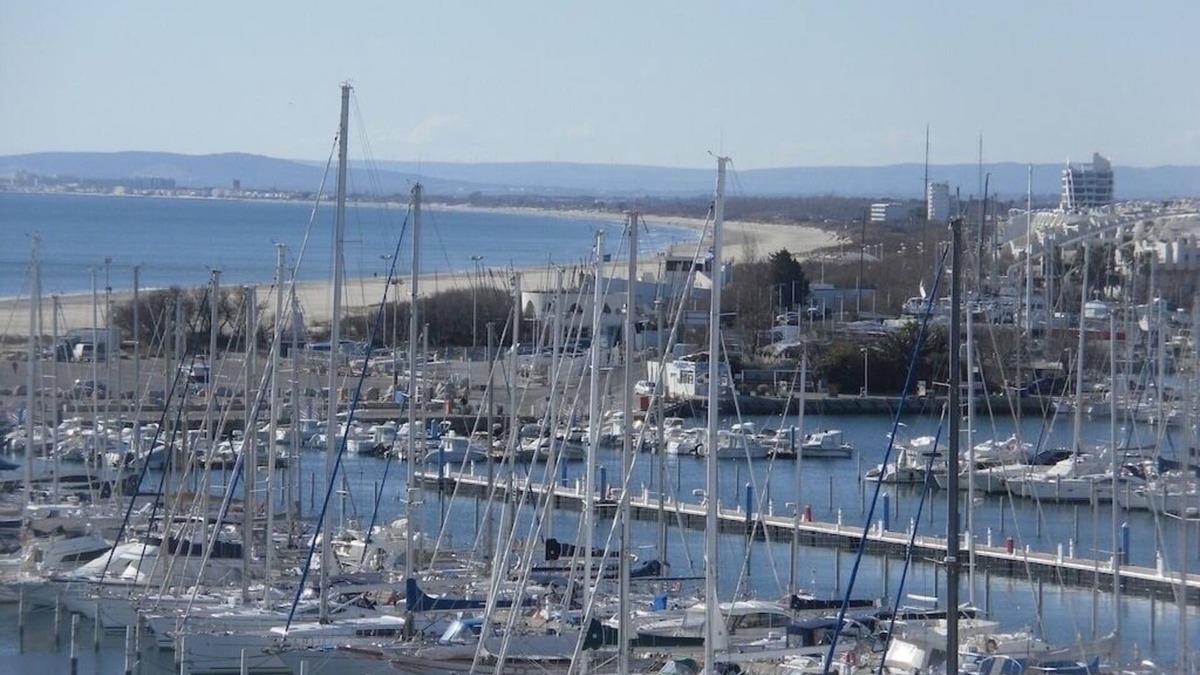 La Grande-Motte Apartment | 3-room Apt. of high standard with view on the harbour, sea in La Grand