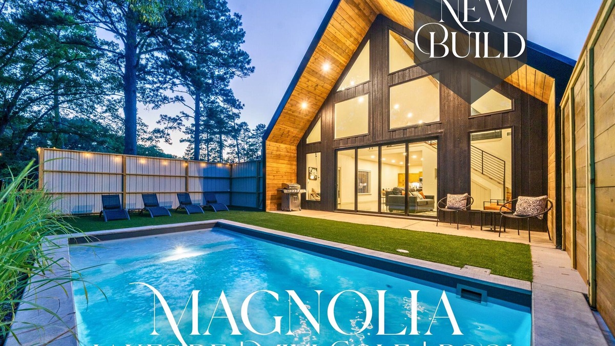 Mid America House | 3 Side-By-Side Modern Lakefront A-Frame Cabins