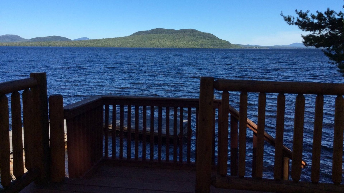 Rockwood House | 30 feet from water's edge with 300 feet of frontage and views of Mount Kineo.