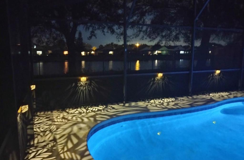 Sunrise Lakes House | 3000sf fenced waterfront private pool villa 15 minutes from Disney!