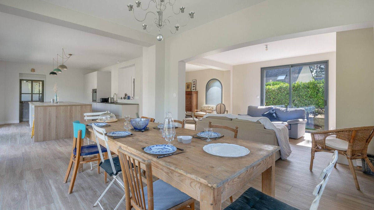Quimiac House | 300m from the beach, house for 9 adults and 3 kids