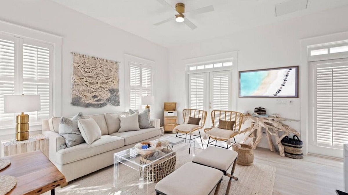 Rosemary Beach House | 30A Beach Villa-Steps to Beach! Dogs,Peloton,Bikes
