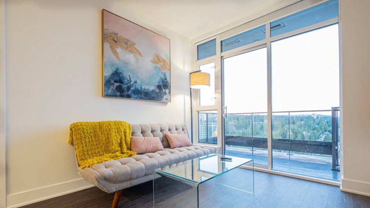 Coquitlam Apartment | 3203N · Stunning View 1BR+1BA Condo/Pool