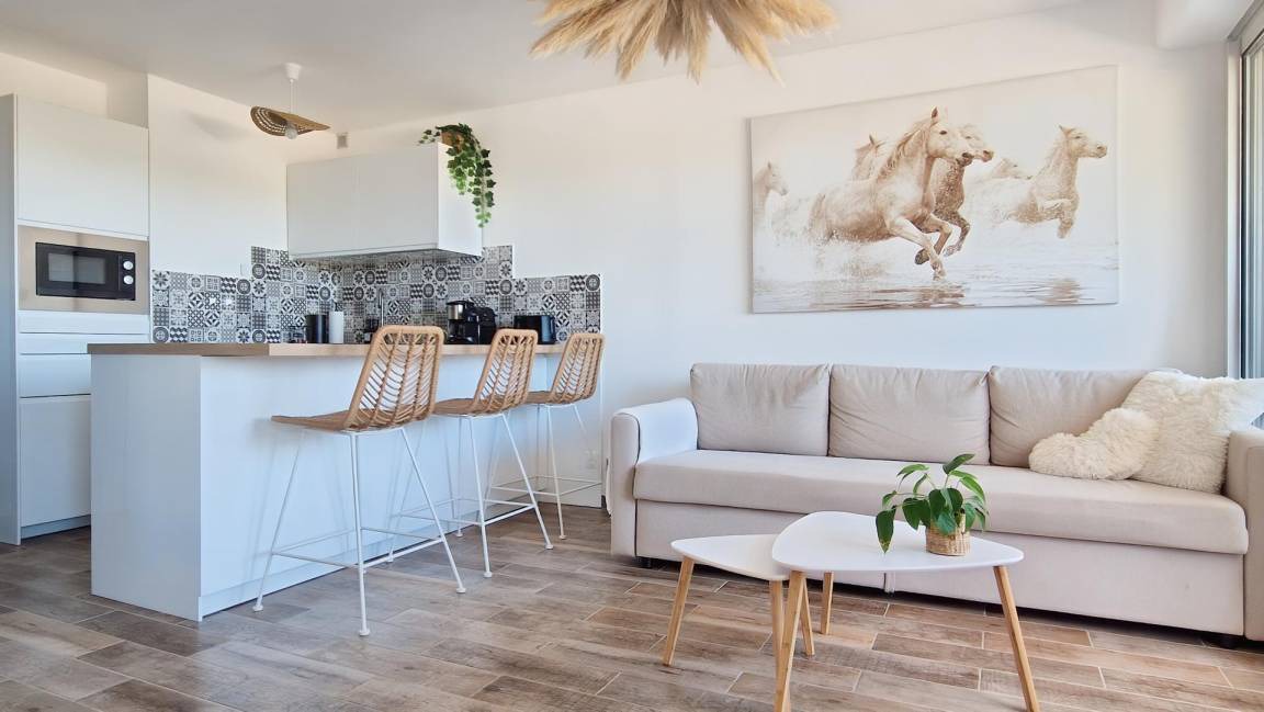Carnon-Plage House | 35 m² Gîte ∙ 1 bedroom ∙ 3 guests