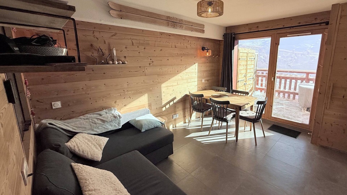 Saint-Francois-Longchamp Apartment | 35m2 apartment Large terrace at the foot of the slopes