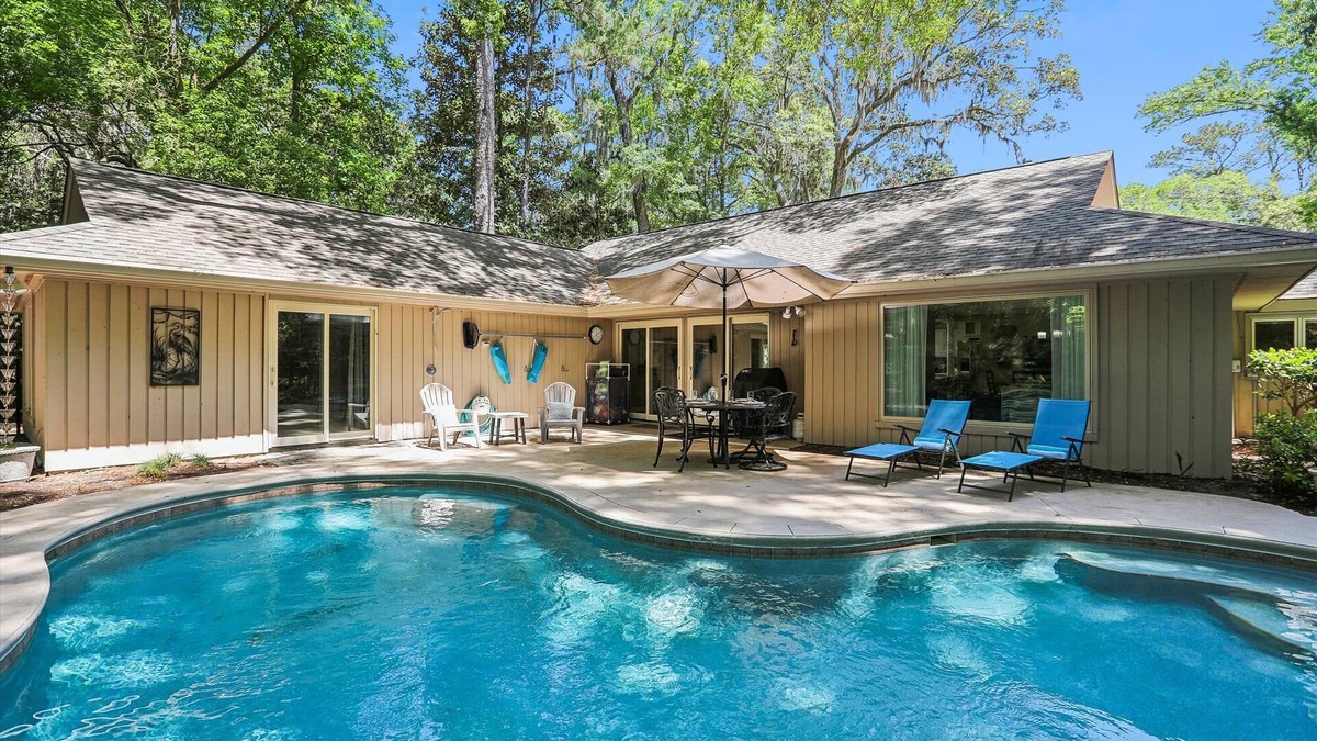 Heritage Woods House | 38 Battery Road - 3Br Home on Quiet Cul-de-sac in Heart of Sea Pines