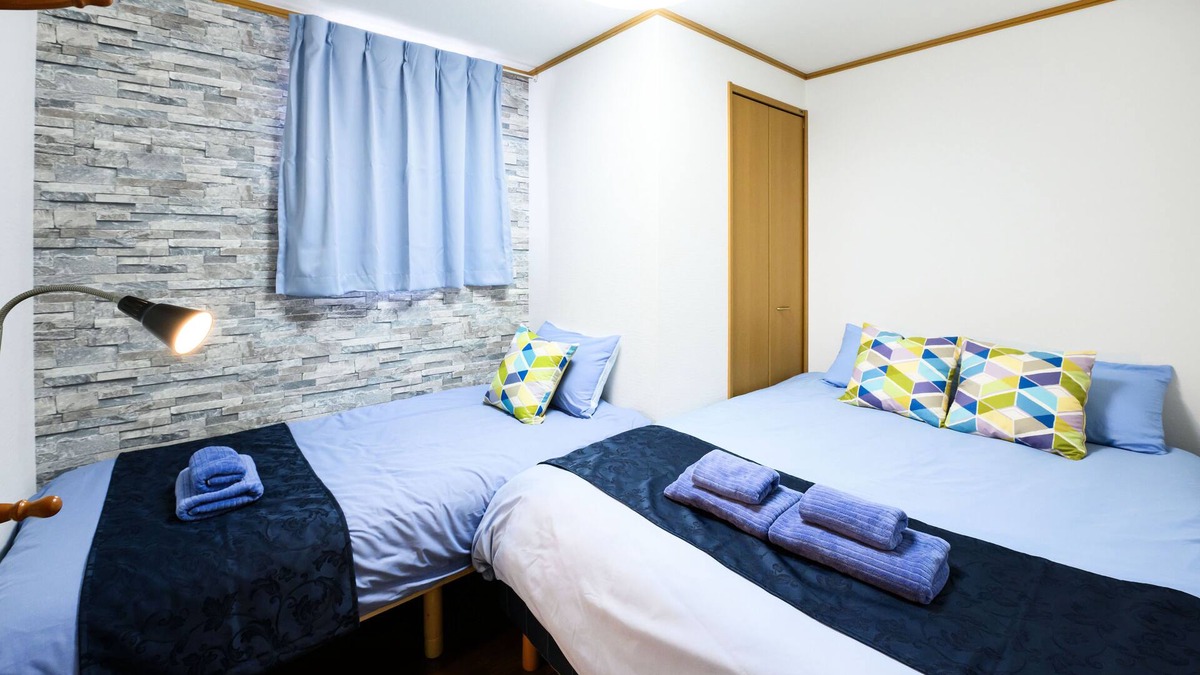 Naniwa Apartment | 38㎡ 2DK🏵️DaikokuchoStation 1-3minsWalk🏵️Osaka Kizu Market 4mins walk🏵️MAX5ppl
