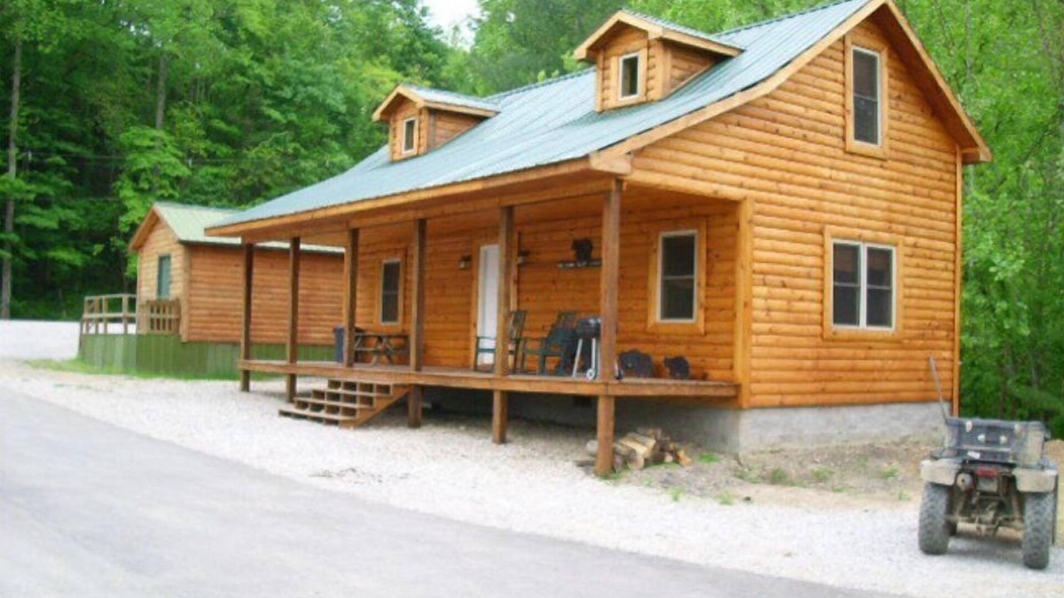 Lejunior Cabin | 3BR, 1 Bath Cabin with hot tub, full kitchen, and living room.