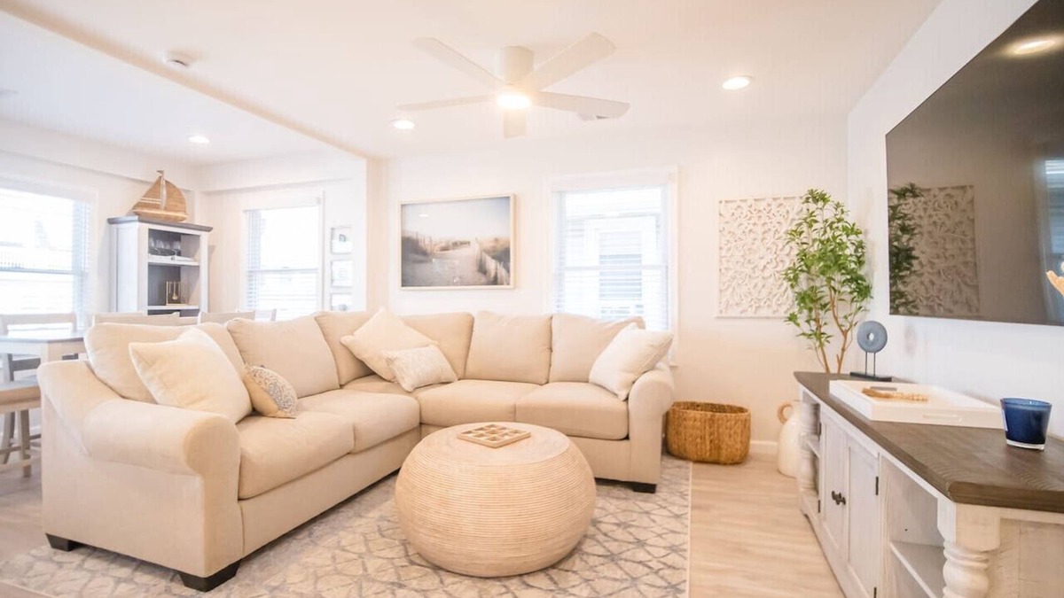 Ventnor City Apartment | 3BR, 2BA Beach Escape - 1.5 Blocks to Sand!