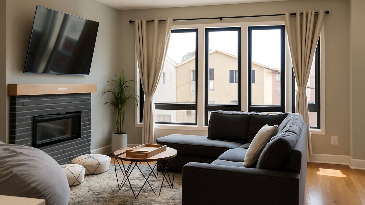 West Side Condo | 3BR 2BA Urban Nook, 30 Min to NYC + Free Parking