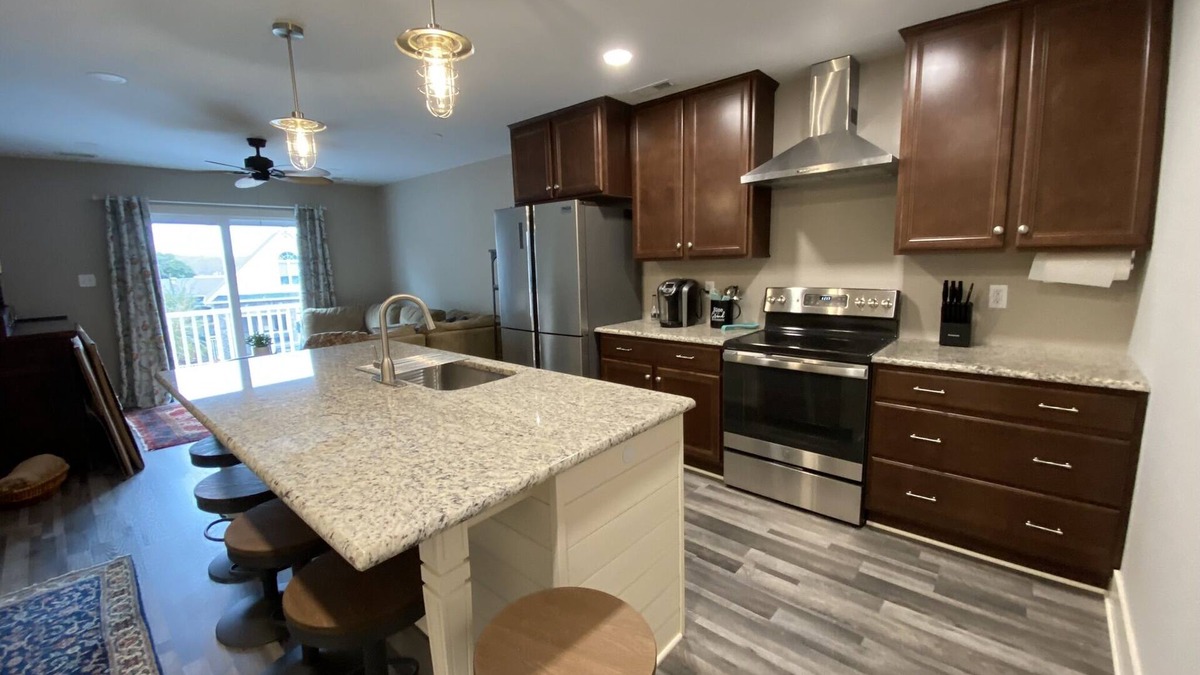 Dutton Apartment | 3BR 2BA with views of the Piankatank River! New construction.