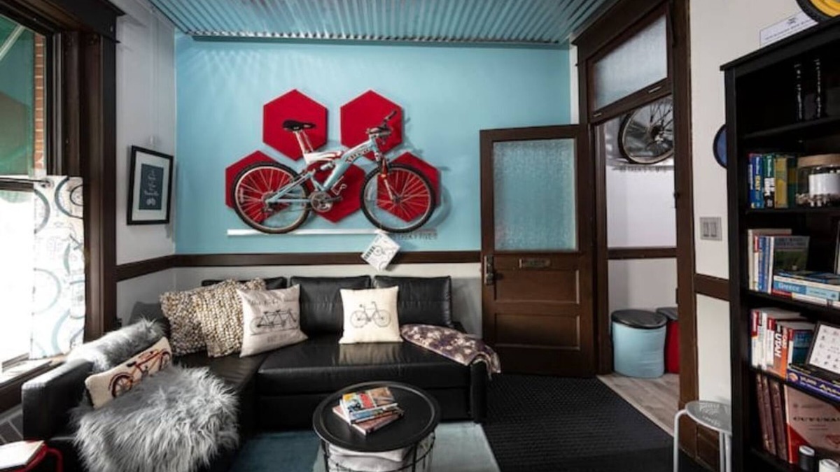 Crosby Condo | 3BR MTB Themed Loft/Main Street Crosby with Indoor Bike Storage