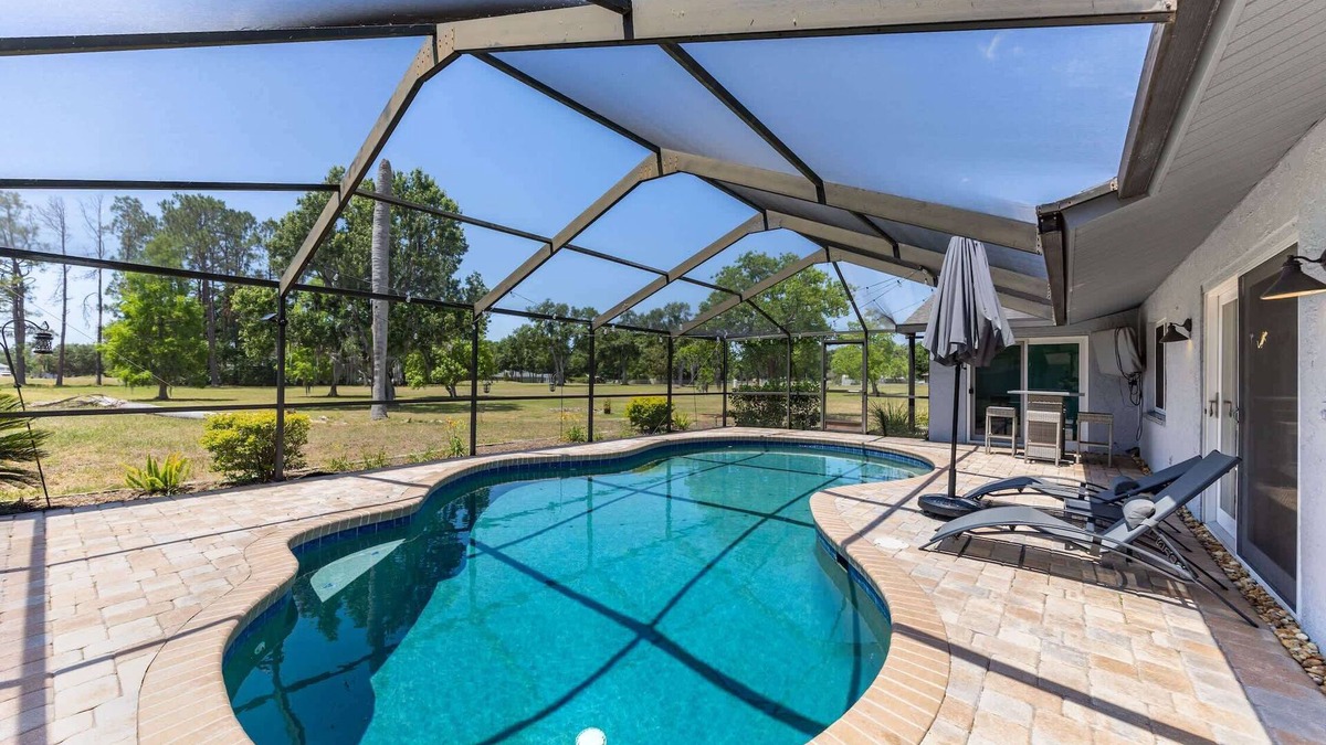 Wesley Chapel South House | 3BR Wesley Chapel Retreat with Private Pool Pet-Friendly Spacious Parking