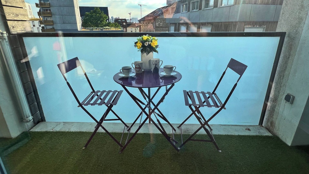 Ivry-port Apartment | 3km de Paris, Bel Appartement Entier de 3 Pièces Avec Parking