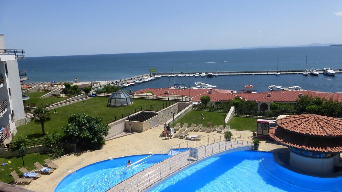 Sveti Vlas Apartment | 3rd floor apartment with panoramic sea views over bay (Enquire for details).