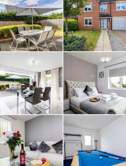 Rushyford House | 4 Bed 2 Bath Luxury Home in County Durham