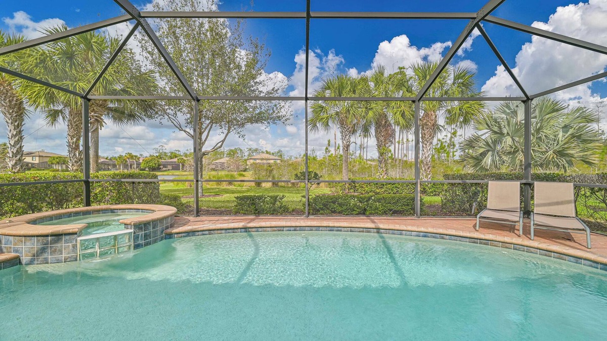 Estero House | 4 bedroom/3 bedroom pool home at The Preserve at Corkscrew